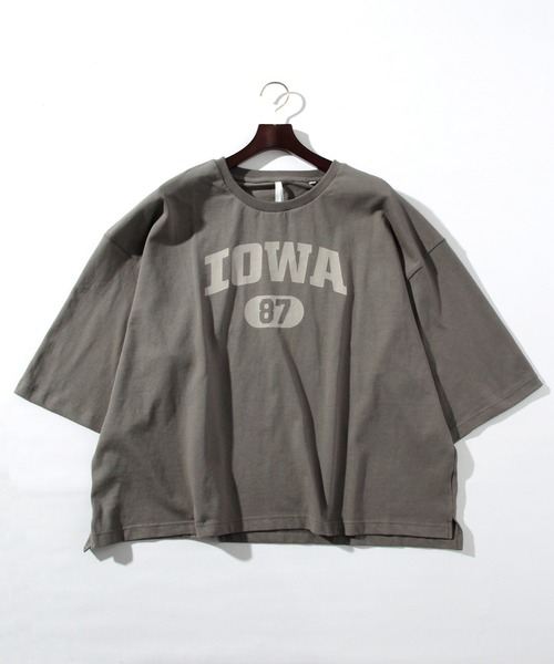 THISIS（ディスイズ）の「プリントTシャツ（Tシャツ/カットソー・メンズ・ホワイト/サックスブルー/グリーン/グレイッシュベージュ/チャコール・MEDIUM/LARGE）」の2枚目の写真