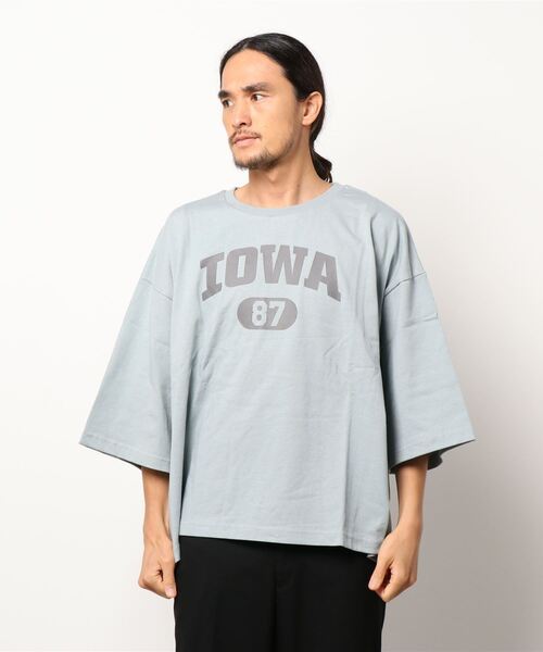 THISIS（ディスイズ）の「プリントTシャツ（Tシャツ/カットソー・メンズ・ホワイト/サックスブルー/グリーン/グレイッシュベージュ/チャコール・MEDIUM/LARGE）」の11枚目の写真
