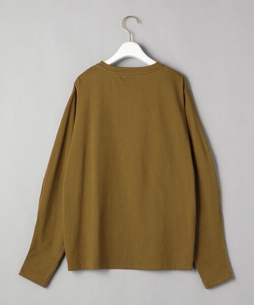 BEAUTY&YOUTH UNITED ARROWS（ビューティーアンドユースユナイテッドアローズ）の「BY スムースコットンカーブスリーブ カットソー（Tシャツ/カットソー・レディース・ホワイト/ブラック/ベージュ・FREE）」の21枚目の写真