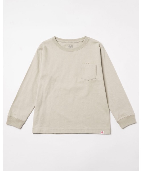 ELEMENT（エレメント）の「ELEMENT YOUTH（キッズサイズ）  YOUTH RELAX LS ロンＴ (130cm~160cm) 【2021年秋冬モデル】/エレメントキッズ長袖バックプリントロンT（Tシャツ/カットソー・キッズ・グリーン系その他/ダークグリーン・150/160/140/130）」の4枚目の写真