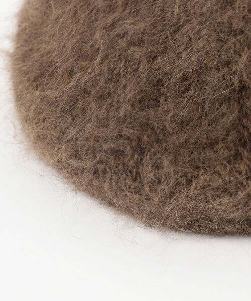 B:MING by BEAMS（ビーミングバイビームス）の「INFIELDER DESIGN / MIX FUR HUNTING（ハンチング/ベレー帽・メンズ・ブラウン/ブルー・ONE SIZE）」の4枚目の写真