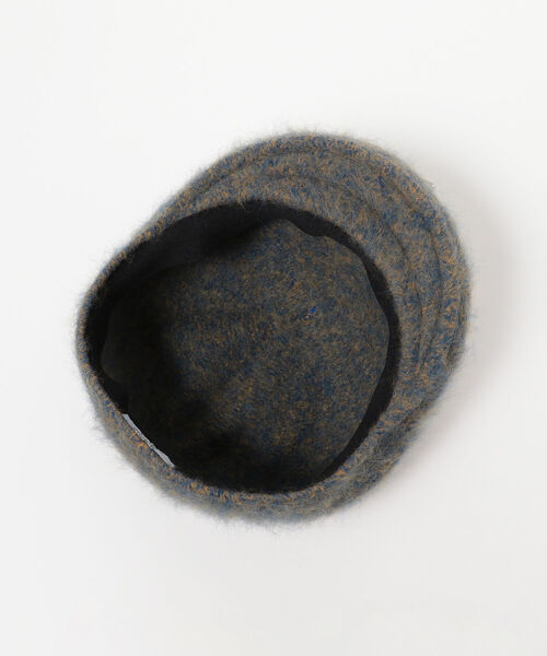 B:MING by BEAMS（ビーミングバイビームス）の「INFIELDER DESIGN / MIX FUR HUNTING（ハンチング/ベレー帽・メンズ・ブラウン/ブルー・ONE SIZE）」の8枚目の写真