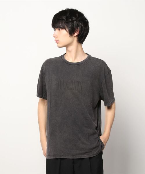 ALLSAINTS(オールセインツ)の「GALLO CREW T-SHIRT | GALLO クルー Tシャツ(Tシャツ/カットソー・メンズ・ブラック・S/L/XS/M)」の2枚目の写真