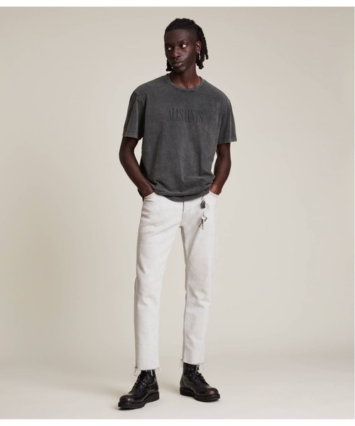 ALLSAINTS(オールセインツ)の「GALLO CREW T-SHIRT | GALLO クルー Tシャツ(Tシャツ/カットソー・メンズ・ブラック・S/L/XS/M)」の6枚目の写真