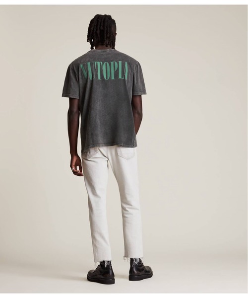 ALLSAINTS(オールセインツ)の「GALLO CREW T-SHIRT | GALLO クルー Tシャツ(Tシャツ/カットソー・メンズ・ブラック・S/L/XS/M)」の3枚目の写真
