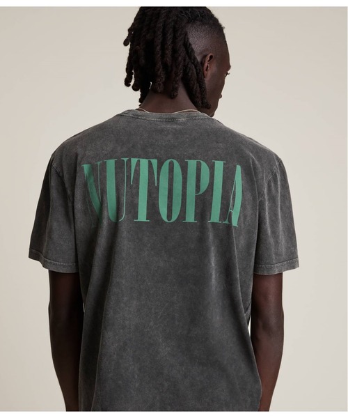 ALLSAINTS(オールセインツ)の「GALLO CREW T-SHIRT | GALLO クルー Tシャツ(Tシャツ/カットソー・メンズ・ブラック・S/L/XS/M)」の8枚目の写真