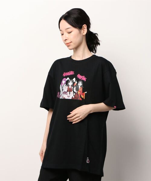 FR2（エフアールツー）の「atmos pink x MEZAME collaboration #FR2梅 Tee / アトモスピンク x メザメ コラボレーション #エフアールツーウメ ティー 【SP】（Tシャツ/カットソー・レディース・ホワイト/ブラック/ピンク・FREE）」の9枚目の写真