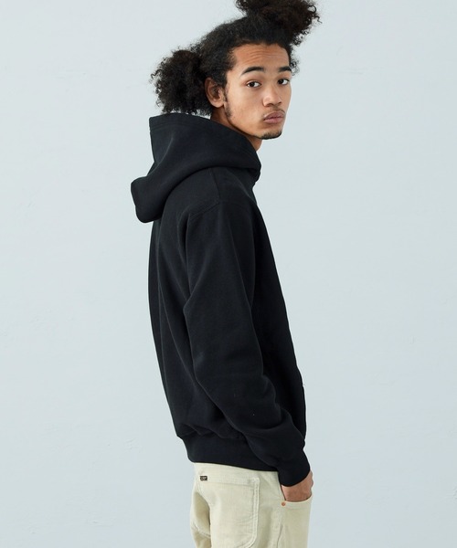 Alpha Industries（アルファインダストリーズ）の「ヴィンテージパーカースウェット（パーカー・メンズ・ブラック/ヘザーグレー/ネイビー・MEDIUM/LARGE/X-LARGE）」の6枚目の写真