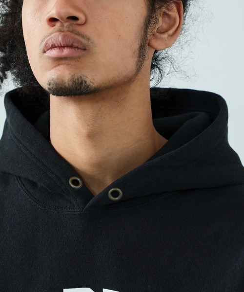 Alpha Industries（アルファインダストリーズ）の「ヴィンテージパーカースウェット（パーカー・メンズ・ブラック/ヘザーグレー/ネイビー・MEDIUM/LARGE/X-LARGE）」の15枚目の写真