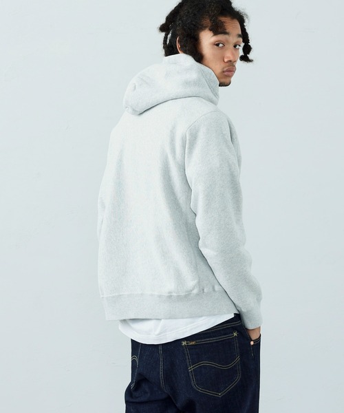 Alpha Industries（アルファインダストリーズ）の「ヴィンテージパーカースウェット（パーカー・メンズ・ブラック/ヘザーグレー/ネイビー・MEDIUM/LARGE/X-LARGE）」の9枚目の写真