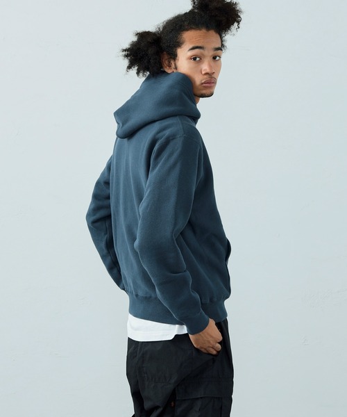 Alpha Industries（アルファインダストリーズ）の「ヴィンテージパーカースウェット（パーカー・メンズ・ブラック/ヘザーグレー/ネイビー・MEDIUM/LARGE/X-LARGE）」の13枚目の写真