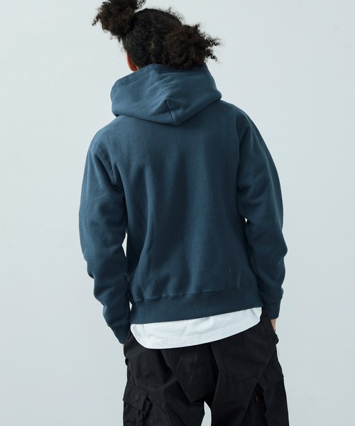 Alpha Industries（アルファインダストリーズ）の「ヴィンテージパーカースウェット（パーカー・メンズ・ブラック/ヘザーグレー/ネイビー・MEDIUM/LARGE/X-LARGE）」の14枚目の写真