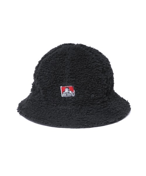 BEN DAVIS（ベンデイビス）の「《BEN DAVIS》BOA　REVERSIBLE　HAT（ハット・メンズ・ブラック/ベージュ/オフホワイト・FREE）」の2枚目の写真