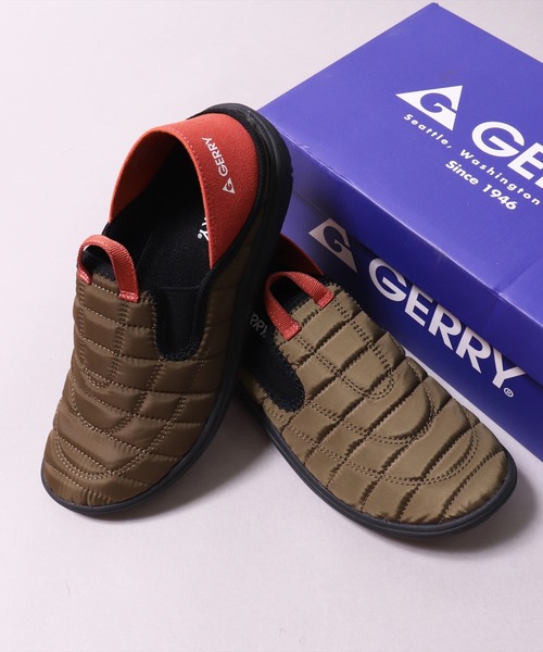 GERRY（ジェリー）の「【GERRY】【家族で履こうっ！】かかとが踏める キャンプ スリッポン(AC)（スリッポン・メンズ・ブラック/カーキ・MEDIUM/LARGE/X-LARGE）」の8枚目の写真