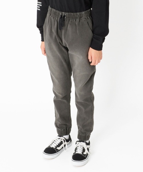 GLAZOS（グラソス）の「[テーパード]スーパーストレッチデニム・ジョガーパンツ（デニムパンツ・キッズ・グレー/ブルー・130cm/140cm/150cm/160cm/170cm）」の9枚目の写真