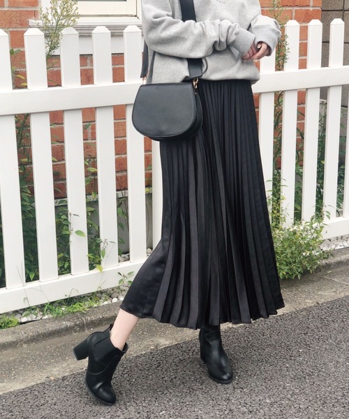 Banner Barrett（バナーバレット）の「プリーツスカート（スカート・レディース・ブラック/モカ/グリーン/コーラルピンク・38）」の11枚目の写真