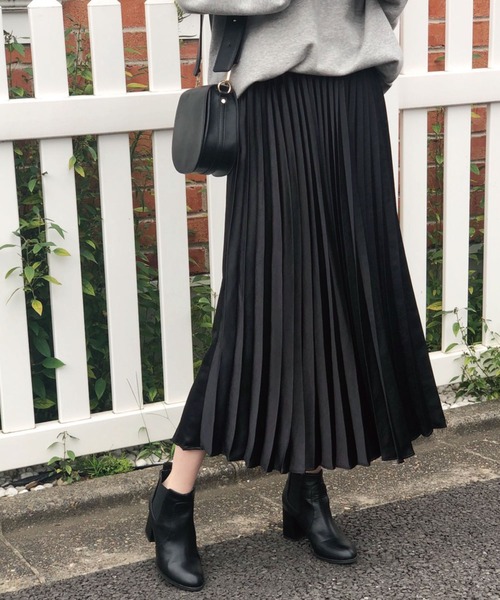 Banner Barrett（バナーバレット）の「プリーツスカート（スカート・レディース・ブラック/モカ/グリーン/コーラルピンク・38）」の12枚目の写真