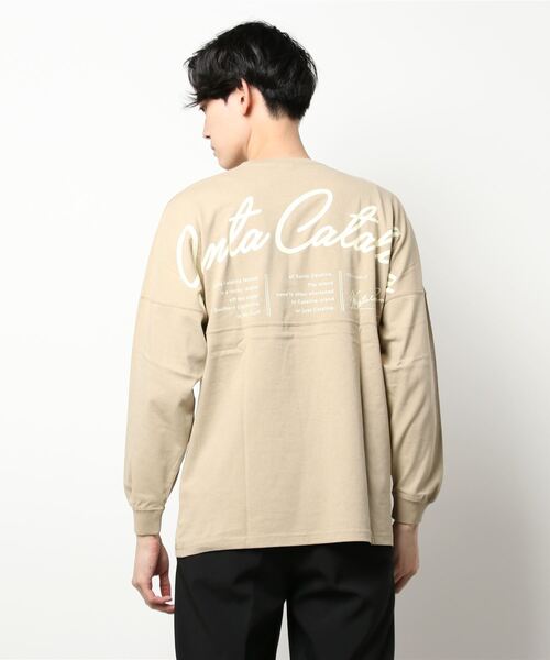 CERCA(チェルカ)の「BEYES/BPT ドルマン L/S C/N(Tシャツ/カットソー・メンズ・ベージュ/ホワイト/ブラック・MEDIUM/LARGE)」の8枚目の写真