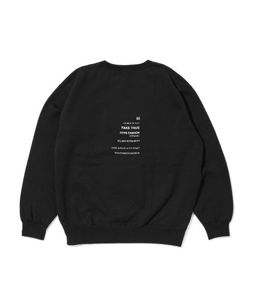 APPLEBUM（アップルバム）の「"KING" Crew Sweat（スウェット・メンズ・ブラック・XX-LARGE/LARGE/MEDIUM/X-LARGE）」の4枚目の写真