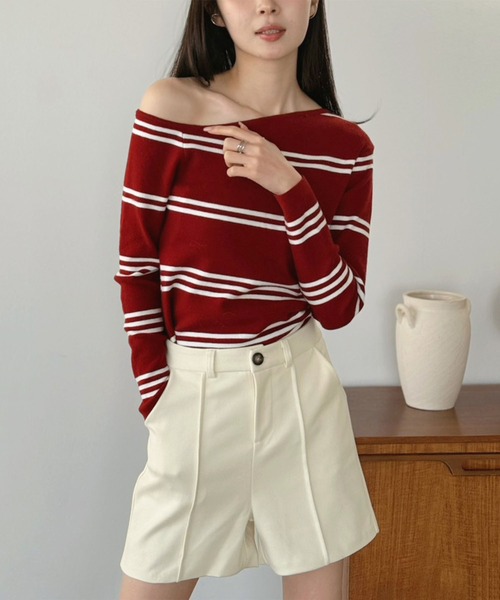 Jewelobe(ジュエローブ)の「ピンタックピーチ起毛ショートパンツ(その他パンツ・レディース・アイボリー/ブラック/チャコールグレー・S/M)」の18枚目の写真