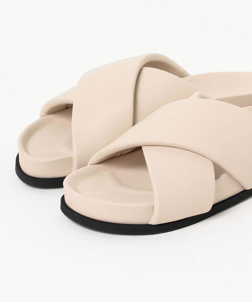 Ray BEAMS（レイビームス）の「GIULIA TADDEUCCI / クロス サンダル（サンダル・レディース・ブラック・37/36/38/39）」の3枚目の写真