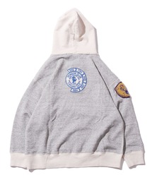 DENIM DUNGAREE/ビンテージ トンプキン裏毛 23パーカー 刺繍パッチ サガラ刺繍パッチ アメカジ