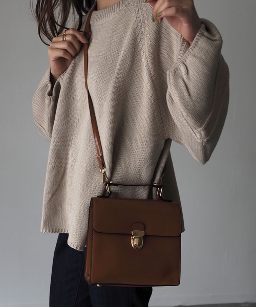 Riberry（リベリー）の「フラップバッグ（ハンドバッグ・レディース・ブラック/ブラウン/キャメル・FREE）」の14枚目の写真