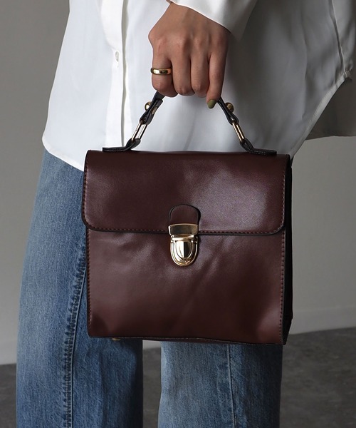 Riberry（リベリー）の「フラップバッグ（ハンドバッグ・レディース・ブラック/ブラウン/キャメル・FREE）」の12枚目の写真