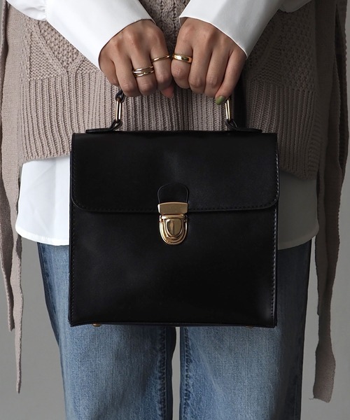 Riberry（リベリー）の「フラップバッグ（ハンドバッグ・レディース・ブラック/ブラウン/キャメル・FREE）」の13枚目の写真