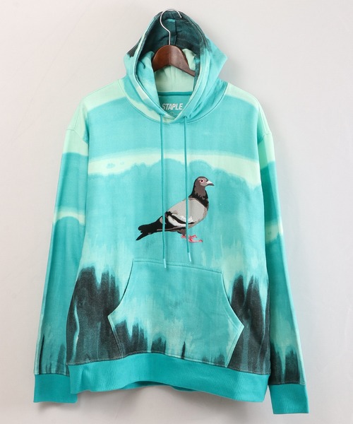 staple(ステイプル)の「【STAPLE】ピジョン ロゴフーディー(パーカー・メンズ・グレー/ブルーグリーン/カモフラージュ・L/XL/2XL/M)」の6枚目の写真