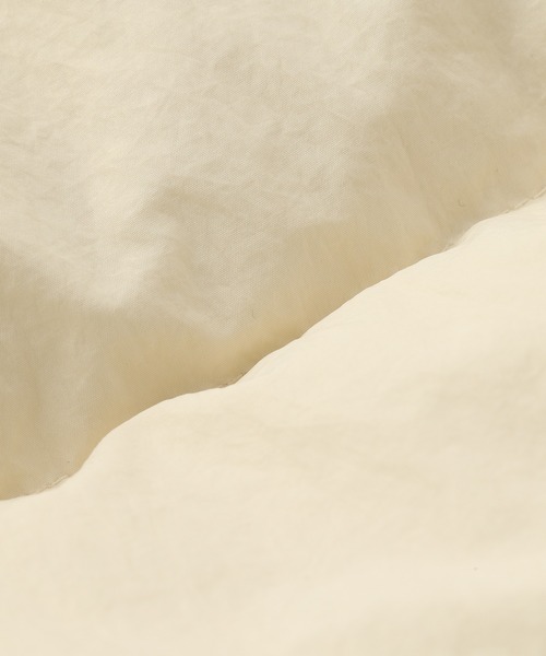 RIVE DROITE(リヴドロワ)の「どんなスタイリングにも合わせやすい ナイロンワッシャーダウンブルゾン(ダウンジャケット/コート・レディース・オフホワイト/カーキ・FREE)」の21枚目の写真