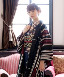 レディース 羽織 単品 ポリエステル　ミモザシリーズ KIMONOMACHI オリジナル