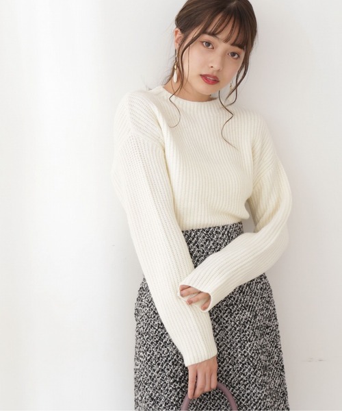 PROPORTION BODY DRESSING（プロポーションボディドレッシング）の「アゼニット / 1212170101（ニット/セーター・レディース・ライトグリーン/イエロー/ホワイト系その他・FREE）」の9枚目の写真