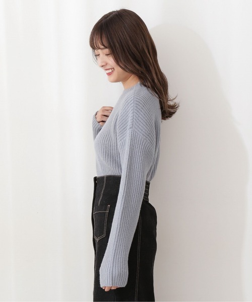 PROPORTION BODY DRESSING（プロポーションボディドレッシング）の「アゼニット / 1212170101（ニット/セーター・レディース・ライトグリーン/イエロー/ホワイト系その他・FREE）」の7枚目の写真