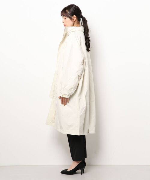 wee9s(ウィークス)の「2way over size mods coat / ツーウェイオーバーサイズフード収納可能モッズコート(モッズコート・レディース・ブラック/アイボリー/オレンジ/カーキ/ベージュ・FREE)」の6枚目の写真