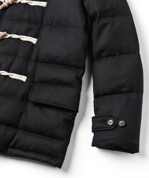 Paul Smith（ポールスミス）の「DOWN DUFFLE JACKET / 243348 795LDC（ダウンジャケット/コート・メンズ・ネイビー/ベージュ・MEDIUM/X-LARGE/SMALL/LARGE）」の13枚目の写真