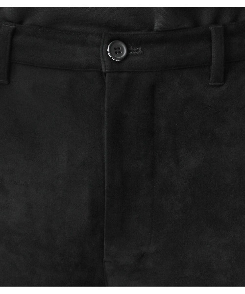AZUL by moussy(アズールバイマウジー)の「FAUX SUEDE STATHAM PANTS/フェイクスエードステイサムパンツ(その他パンツ・メンズ・ブラック・SMALL/MEDIUM/LARGE)」の10枚目の写真