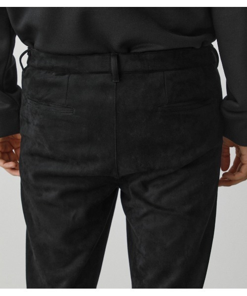 AZUL by moussy(アズールバイマウジー)の「FAUX SUEDE STATHAM PANTS/フェイクスエードステイサムパンツ(その他パンツ・メンズ・ブラック・SMALL/MEDIUM/LARGE)」の11枚目の写真