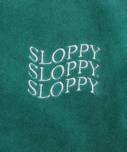 WHO'S WHO gallery（フーズフーギャラリー）の「【SLOPPY/スロッピー】ベロアクルー（スウェット・レディース・ダークグリーン/ネイビー/ブラウン/グレー・FREE）」の9枚目の写真
