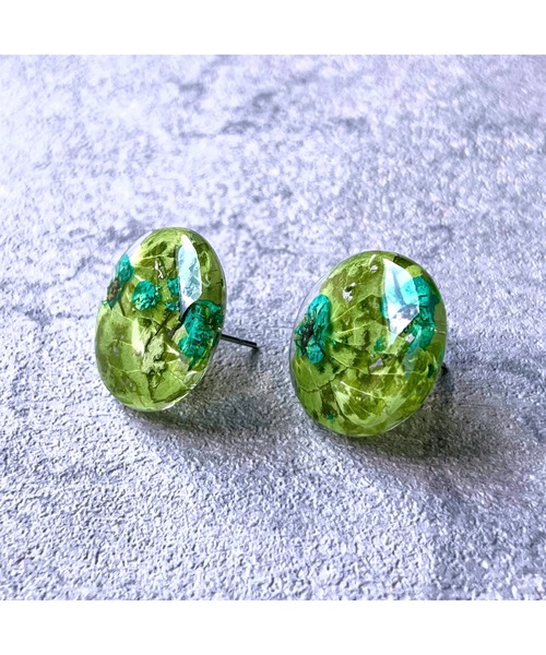 tone（トーン）の「【Willija】金属アレルギー対応《花景》フラワーピアス大(MA)（ピアス（両耳用）・レディース・ホワイト/パープル/ブルー/パープル系その他2/ライム/ローズ/アクア/ロイヤルブルー/バイオレット/レッド/ブラック/グリーン/オレンジ/ゴールド/シルバー・FREE）」の21枚目の写真