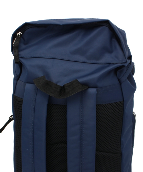 WEGO（ウィゴー）の「WEGO/ダブルポケットバックパック（バックパック/リュック・メンズ・ブラック/ネイビー・FREE）」の4枚目の写真