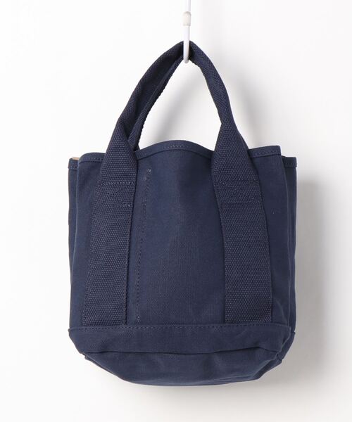 florist（フローリスト）の「【2size展開】収納仕切り付きキャンバスミニトートバッグ（トートバッグ・レディース・カーキ/ピンク/グレー/ホワイト×ブラック/ホワイト/ライトグリーン/ブラック/ネイビー/ライトグレー/ブラウン/アイボリー/マジェンタ・FREE/S）」の16枚目の写真