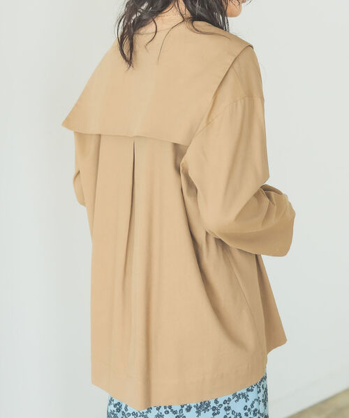 B:MING by BEAMS（ビーミングバイビームス）の「B:MING by BEAMS / オーガニック セーラーカラー ブラウス 22SS（シャツ/ブラウス・レディース・アイボリー系/ベージュ・MEDIUM/SMALL）」の10枚目の写真