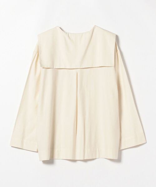 B:MING by BEAMS（ビーミングバイビームス）の「B:MING by BEAMS / オーガニック セーラーカラー ブラウス 22SS（シャツ/ブラウス・レディース・アイボリー系/ベージュ・MEDIUM/SMALL）」の17枚目の写真