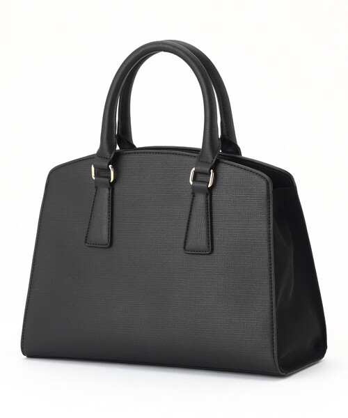 MONO　COMME CA（モノコムサ）の「トートボストンバッグ（トートバッグ・レディース・ブラック/ベージュ・FREE）」の4枚目の写真