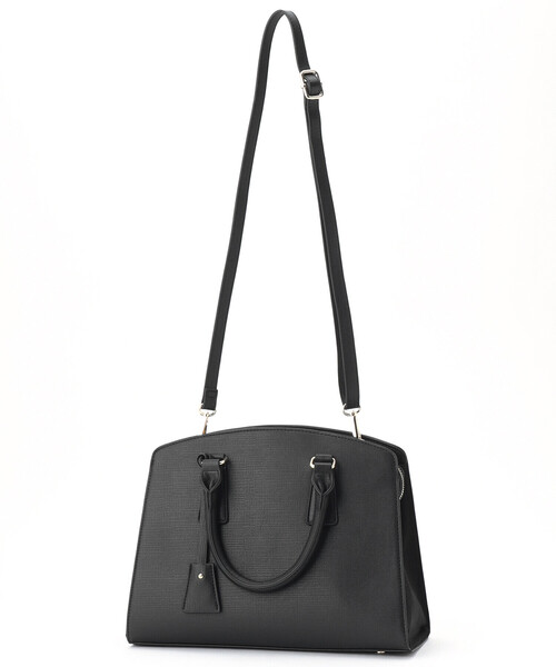 MONO　COMME CA（モノコムサ）の「トートボストンバッグ（トートバッグ・レディース・ブラック/ベージュ・FREE）」の9枚目の写真