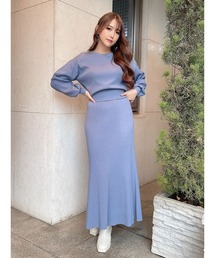 DURAS | リブニットマーメイドスカート(スカート)