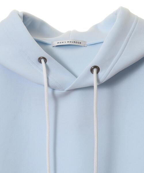 MEN'S MELROSE（メンズメルローズ）の「ミリオラメントWエアーフーディ（パーカー・メンズ・グレー/サックスブルー/ブルー/グリーン/アイボリー・4/3）」の21枚目の写真