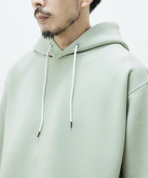 MEN'S MELROSE（メンズメルローズ）の「ミリオラメントWエアーフーディ（パーカー・メンズ・グレー/サックスブルー/ブルー/グリーン/アイボリー・4/3）」の22枚目の写真