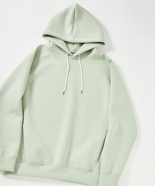 MEN'S MELROSE（メンズメルローズ）の「ミリオラメントWエアーフーディ（パーカー・メンズ・グレー/サックスブルー/ブルー/グリーン/アイボリー・4/3）」の8枚目の写真